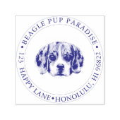 PixDezines Beagle Pup Permastempel (Design)