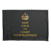 PixDezines Behalte Ruhe/DIY Text+Farben Kissenbezug (Vorderseite-Links)