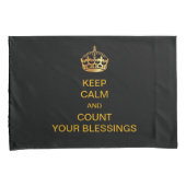 PixDezines Behalte Ruhe/DIY Text+Farben Kissenbezug (Vorderseite-Rechts)