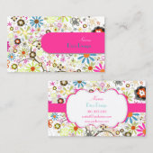 PixDezines Blooms, BusinessCard Visitenkarte (Vorne/Hinten)