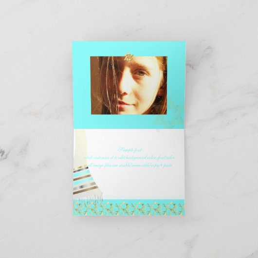 PixDezines Blue Tallit mitzvah danke Ihnen/DIYcolo (Innenseite)