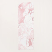 PixDezines Blush Rosa Quarz Yogamatte (Rückseite)