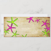 PixDezines Boarding Pass+Beach Hochzeit Einladunge Einladung (Rückseite)