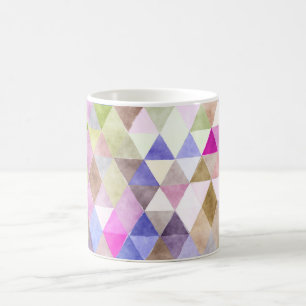 PixDezines Boho Geometrisch/verstellbare Dreiecke Kaffeetasse