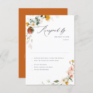 PixDezines Boho H2 Fall Garden Blume UAWG RSVP Karte