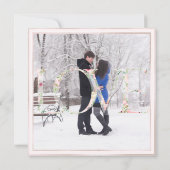 PixDezines BOTANICA LIEBE RETT DATUM|BLUSH PINK Save The Date (Rückseite)