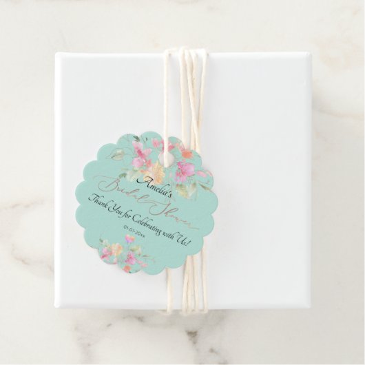 PixDezines Brautparty Geschenkanhänger (Beispiel)