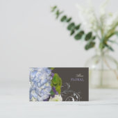 PixDezines Bridal Bouquet, Blumenfarben Visitenkarte (Stehend Vorderseite)