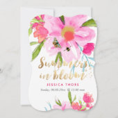 PixDezines Bridal Brunch/Mai Blume/DIY Bckgrnd Einladung (Vorderseite)