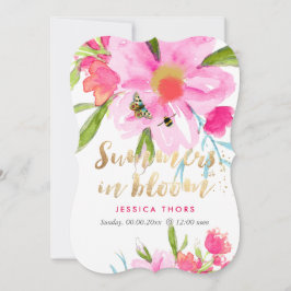 PixDezines Bridal Brunch/Mai Blume/DIY Bckgrnd Einladung