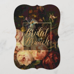 PixDezines Bridal Brunch/Still Life Floral Einladung