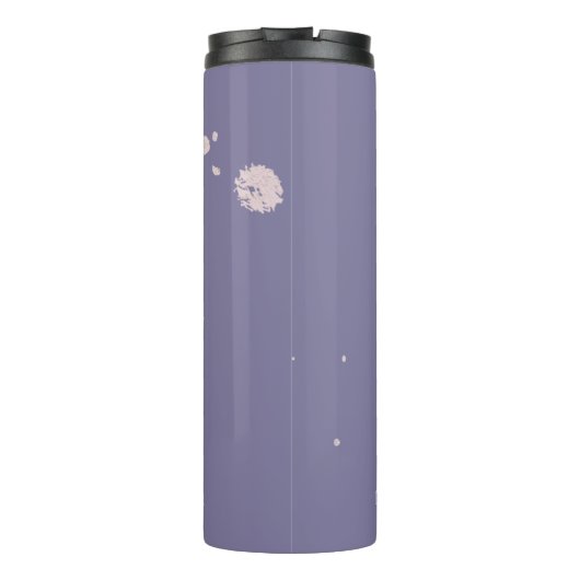 PixDezines Bride Tribe Blush Modernes Skript Thermosbecher (Rückseite)