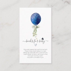PixDezines Buchanfrage H2 Navy Ballonhülle  Platzkarte