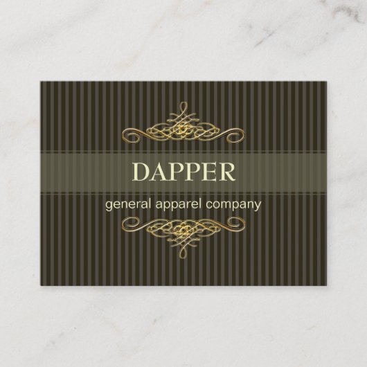 PixDezines Button mit eleganten Streifen+Rollen/Ta Visitenkarte (Vorderseite)