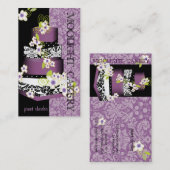 PixDezines Cake/Bäckerei/Pâtisserie Visitenkarte (Vorne/Hinten)