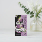 PixDezines Cake/Bäckerei/Pâtisserie Visitenkarte (Stehend Vorderseite)