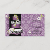 PixDezines Cake/Bäckerei/Pâtisserie Visitenkarte (Rückseite)