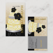 PixDezines Cake/Bäckerei/Pâtisserie Visitenkarte (Vorne/Hinten)