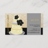 PixDezines Cake/Bäckerei/Pâtisserie Visitenkarte (Rückseite)