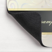 PixDezines Candelier Cupcakes Wirbel/Perlweiß Mousepad (Ecke)