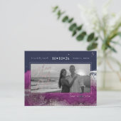 PixDezines Cassis Pinselstriche Rettete unser Datu Postkarte (Stehend Vorderseite)