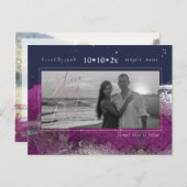 PixDezines Cassis Pinselstriche Rettete unser Datu Postkarte (Vorne/Hinten)