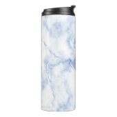 PixDezines CERULEAN BLAUE MARBLE Thermosbecher (Nach links gedreht)