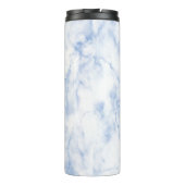 PixDezines CERULEAN BLAUE MARBLE Thermosbecher (Rückseite)