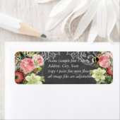 PixDezines chalkboard+Vintage Rose (Insitu)