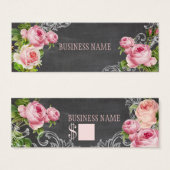PixDezines chalkboard+Vintage Rose/Preismarken (Vorne & Hinten)