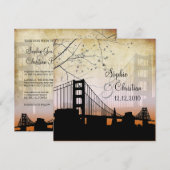 PixDezines Chicago Lakeshore Skyline/Einladungen Einladung (Vorne/Hinten)