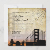 PixDezines Chicago Lakeshore Skyline/Einladungen Einladung (Rückseite)