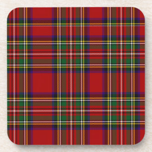 PixDezines Clan Stewart Tartan Untersetzer