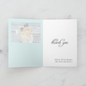 PixDezines Classic DIY Foto Dankeschön Karten (Innenseite)