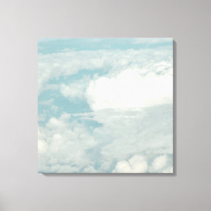 PixDezines Cloud 9 ~ Fensterplatz Leinwanddruck