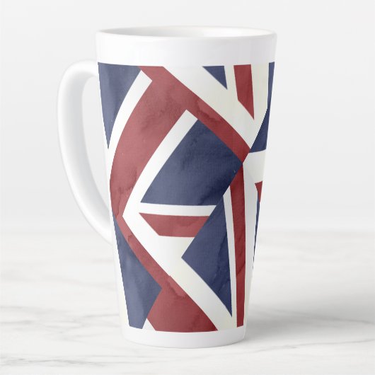 PixDezines Collage Union Jack Milchtasse (Linke Ecke)