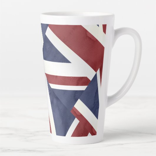 PixDezines Collage Union Jack Milchtasse (Rechts)