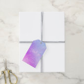 PixDezines Confetti, Ombre Violet Geschenkanhänger (Mit Garn)