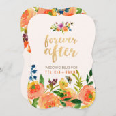 PixDezines Coral Ranunculus/DIY Hintergrund Einladung (Vorne/Hinten)