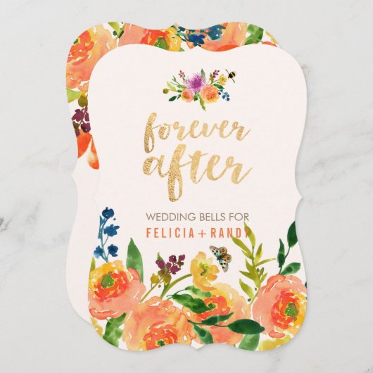 PixDezines Coral Ranunculus/DIY Hintergrund Einladung (Vorne/Hinten)