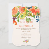 PixDezines Coral Ranunculus/DIY Hintergrund Einladung (Rückseite)