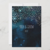 PixDezines Cosmic/NASA/Starry Night Einladung (Vorderseite)