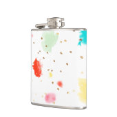 PixDezines Cupcake Sprinkles/Imitats Gold Flachmann (Links)