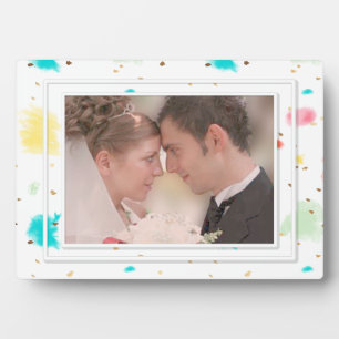 PixDezines Cupcake Sprinkles/Imitats Gold Fotoplatte