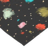 PixDezines Cupcake Sprinkles/Imitats Gold Kurzer Tischläufer (Ecke)