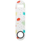 PixDezines Cupcake Sprinkles/Imitats Gold Speedflaschenöffner (Rückseite)