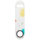 PixDezines Cupcake Sprinkles/Imitats Gold Speedflaschenöffner (Vorderseite)