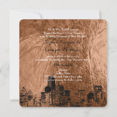 PixDezines Dallas Sketched/Imitats Kupferhintergru Einladung (Rückseite)