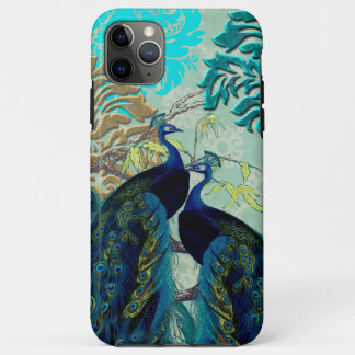 PixDezines Damask/Peacocks Ungewöhnlicher iPhone-F Case-Mate iPhone Hülle