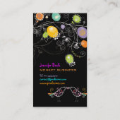 PixDezines dandelions+liebt Vögel, in denen Sie We Visitenkarte (Rückseite)